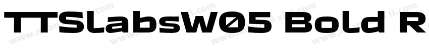 TTSlabsW05 Bold Regular字体转换
